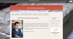 Desktop Screenshot of jdceconomistas.com