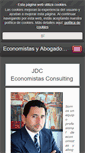 Mobile Screenshot of jdceconomistas.com
